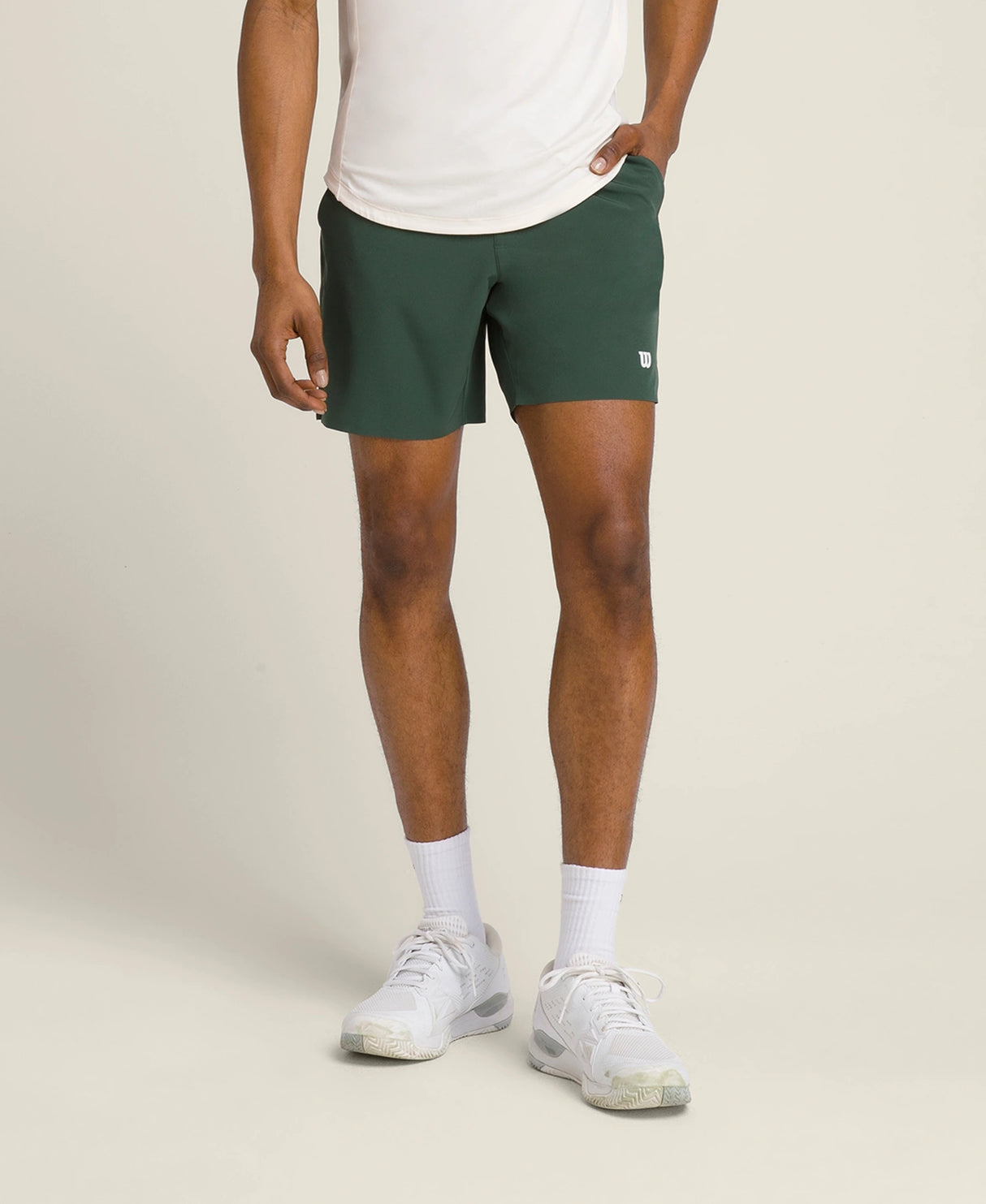 Short Wilson Tournament V2 7'' Green vue face