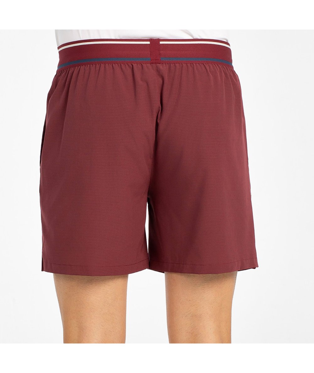 Short de padel Bullpadel Alu Vino Burdeos