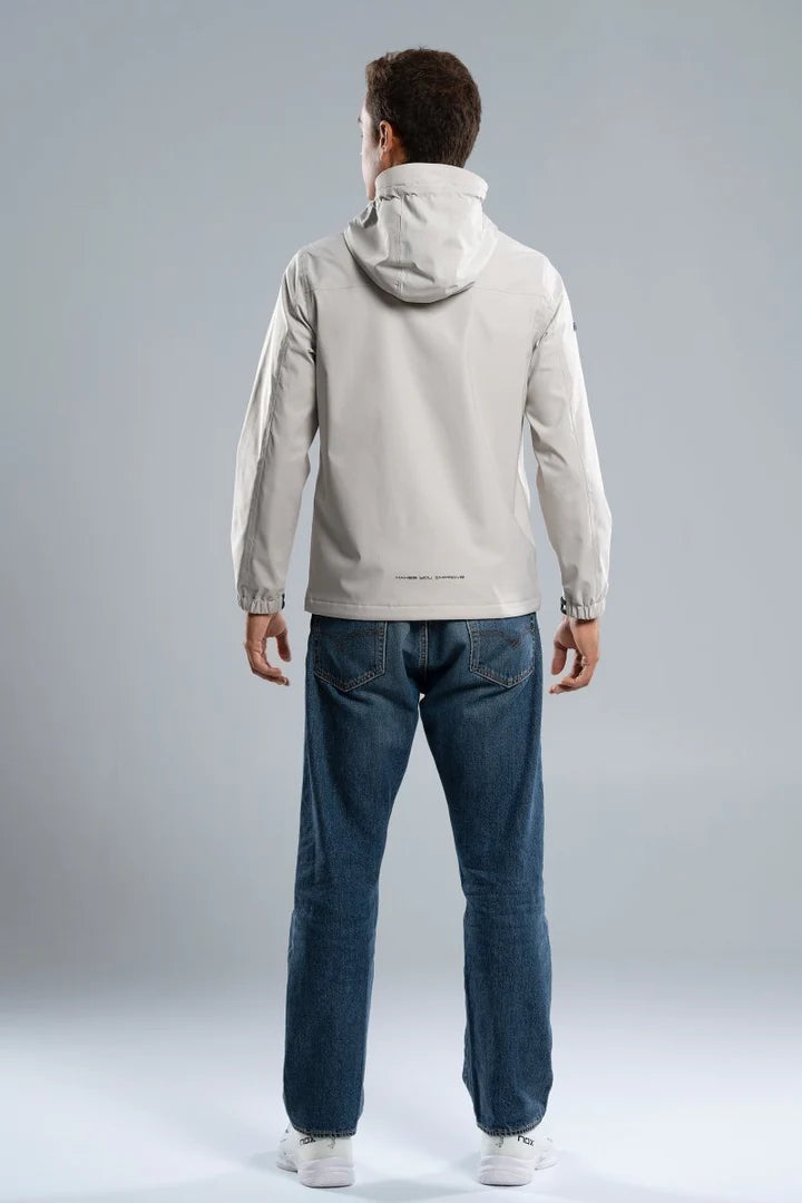 Veste de padel Nox Softshell Gris Clair