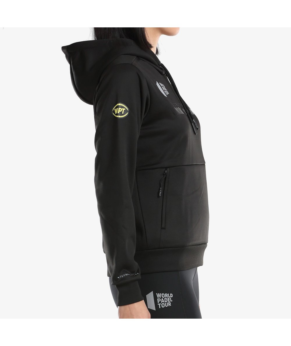 Vue arrière du sweatshirt Bullpadel Leste Black