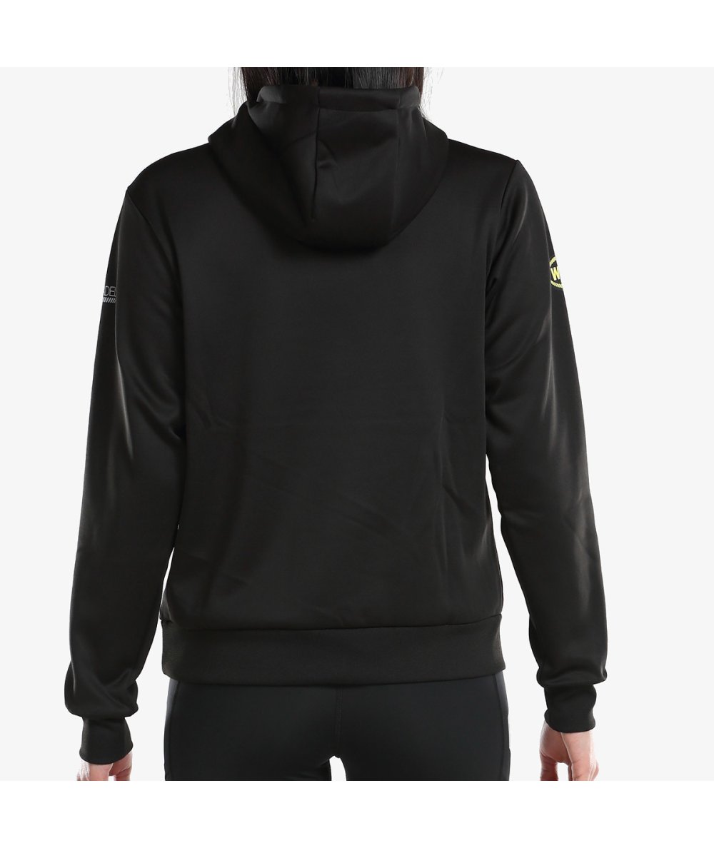 Vue avant du sweatshirt Bullpadel Leste Black