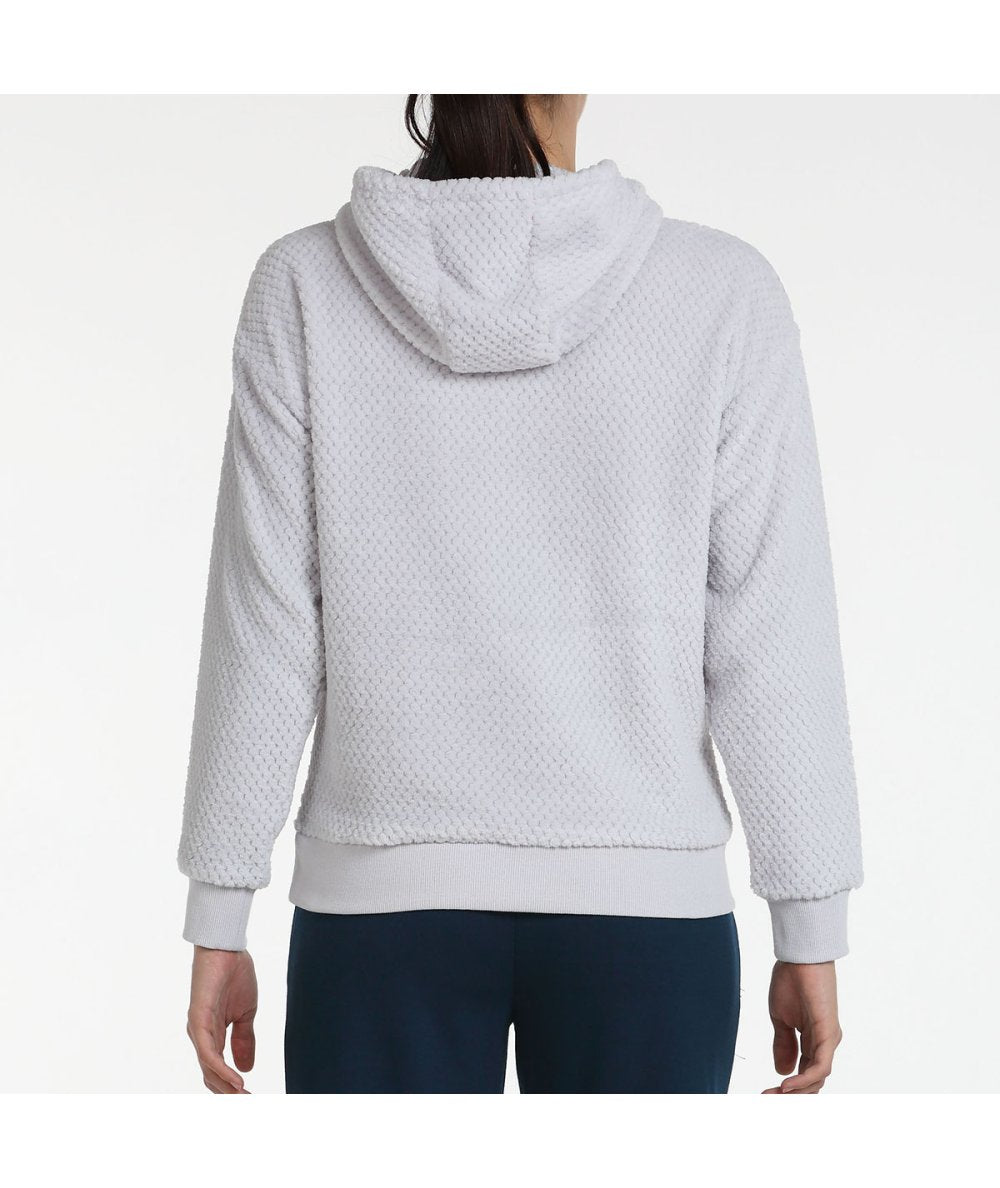 Détail tissu et design Bullpadel Neda Gris Perla