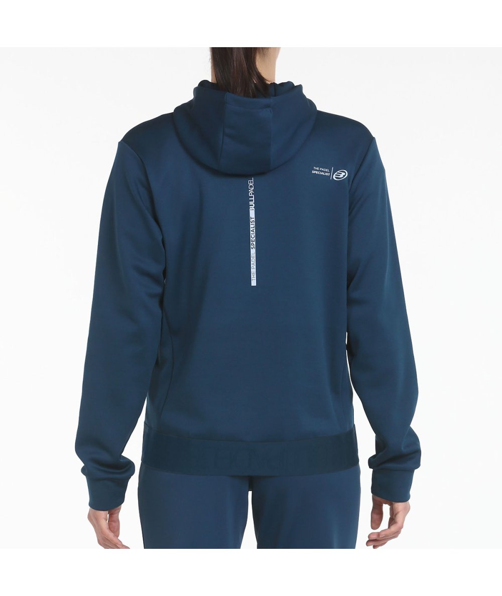 Veste Bullpadel Ouren Azul Noche vue latérale