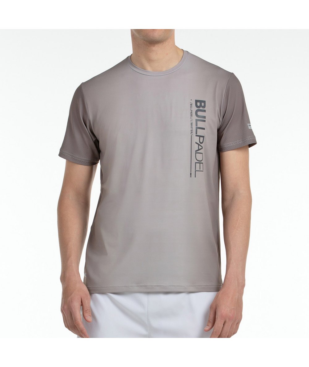 Tee Shirt Bullpadel Muros Kaki vue de face