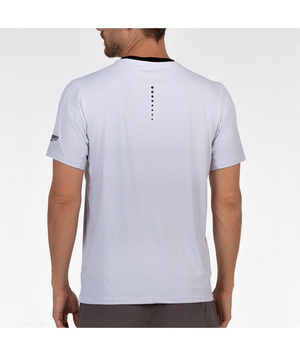 Tee Shirt de padel Bullpadel Musica Blanco