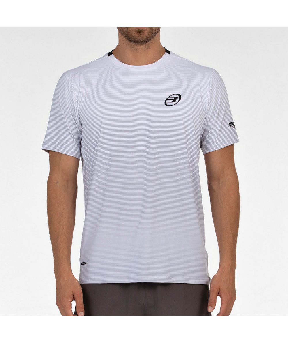 Tee Shirt de padel Bullpadel Musica Blanco