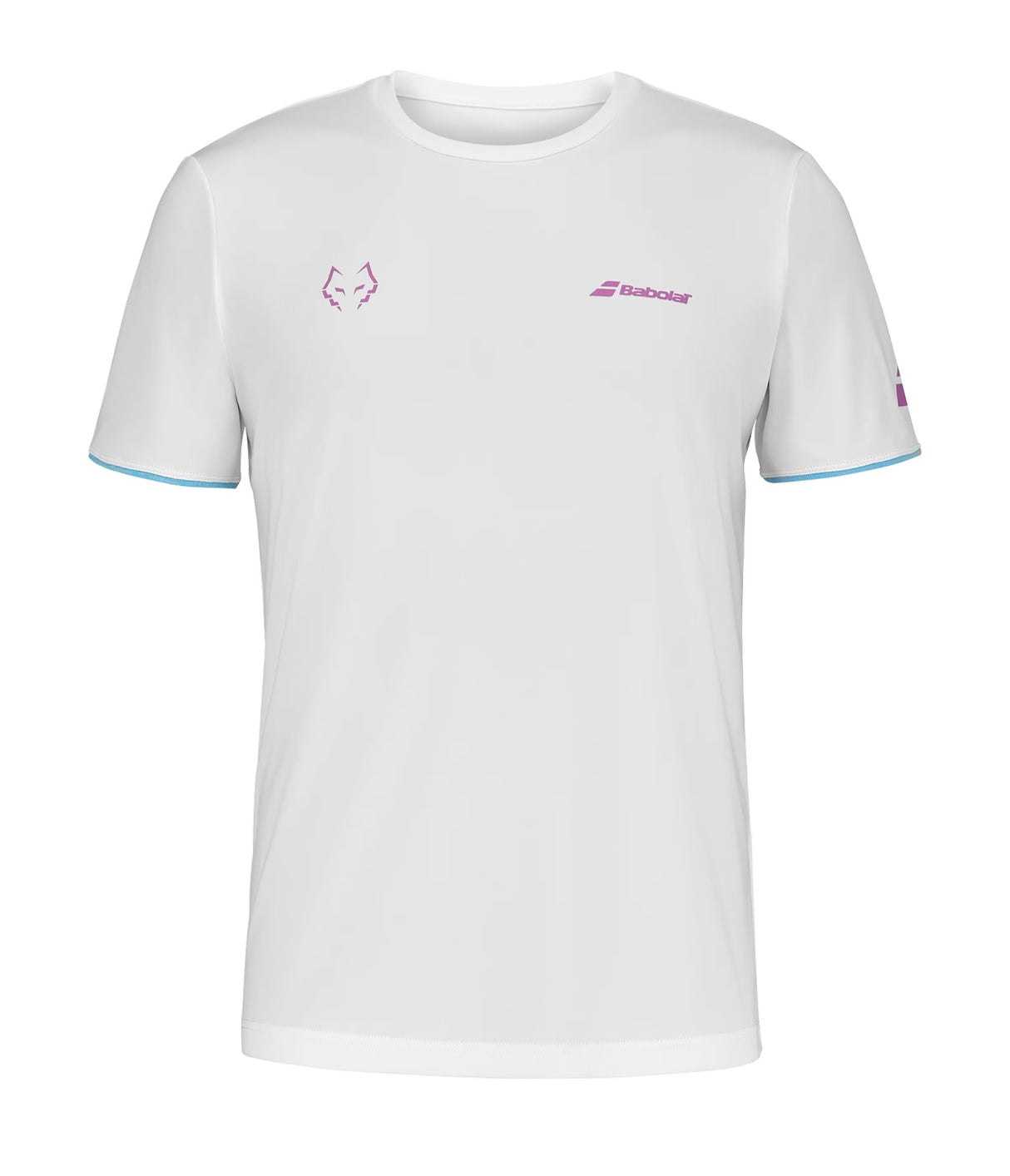 Tee Shirt Babolat Lebron Blanc vue de face