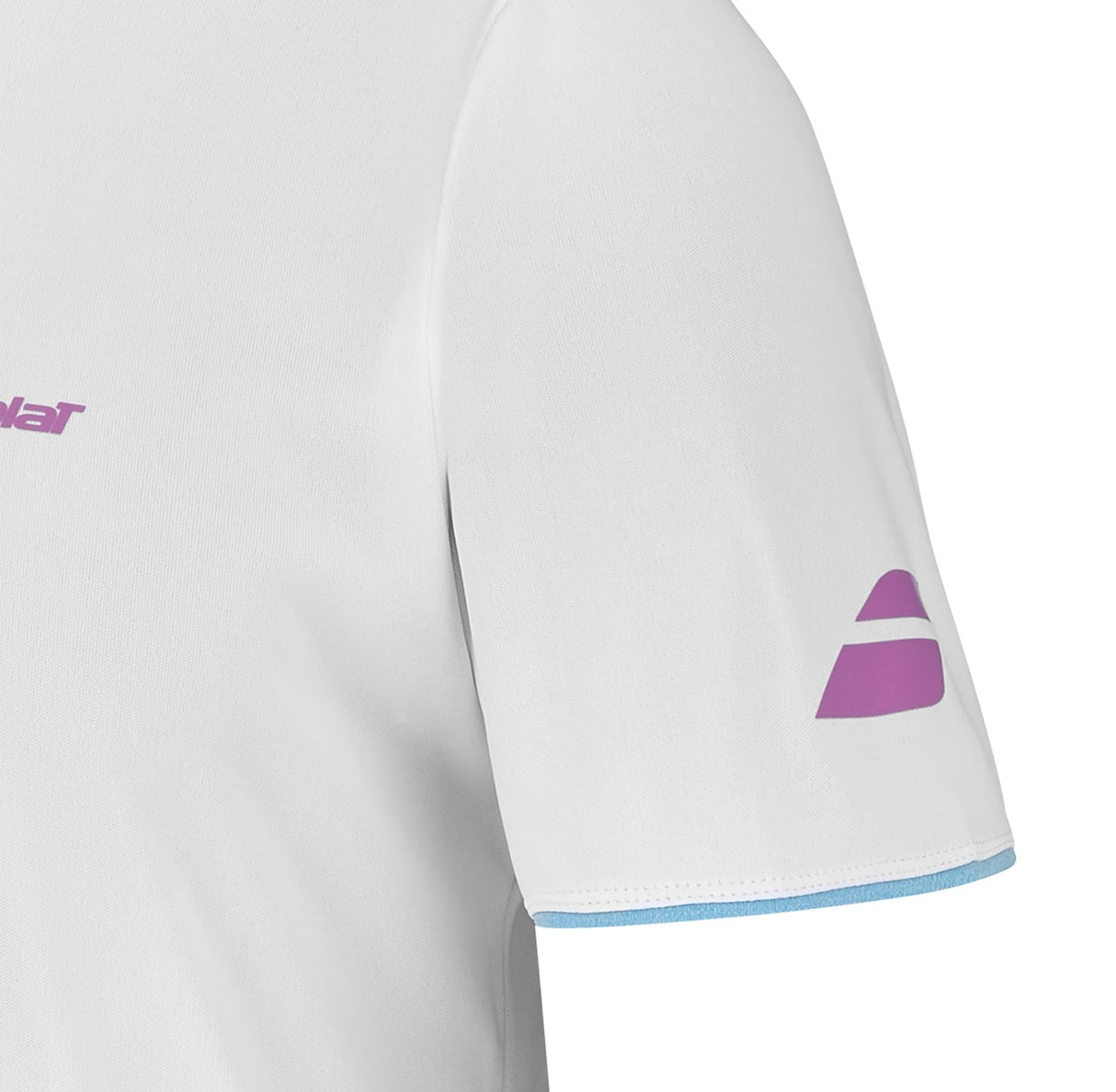 Tee Shirt Babolat Lebron Blanc en usage sportif