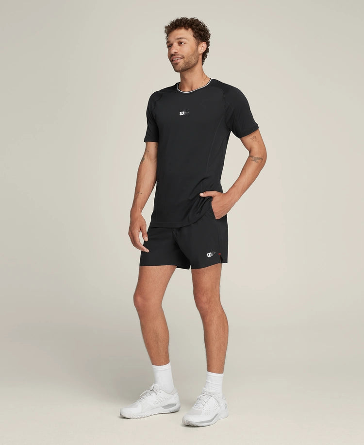 Tee Shirt Wilson Bela Noir côté gauche