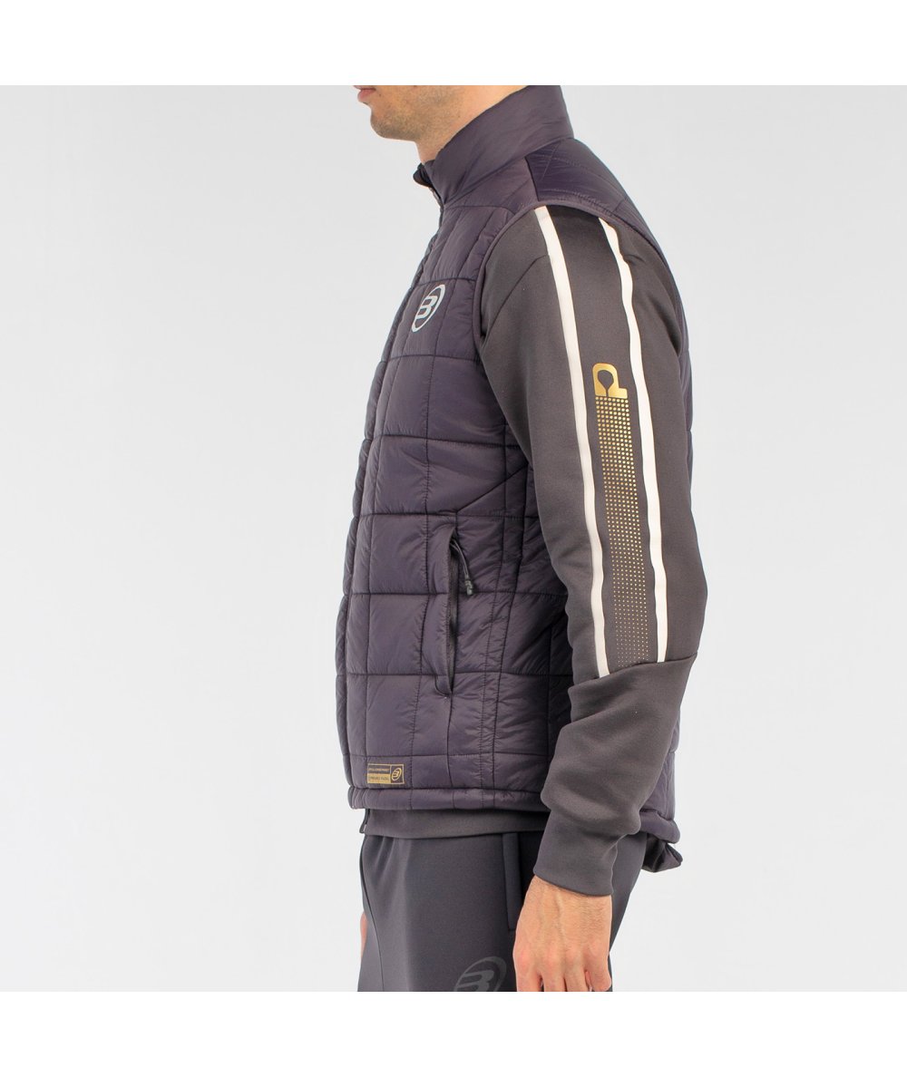 Vue latérale Veste Sans Manches Bullpadel Belio Carbon