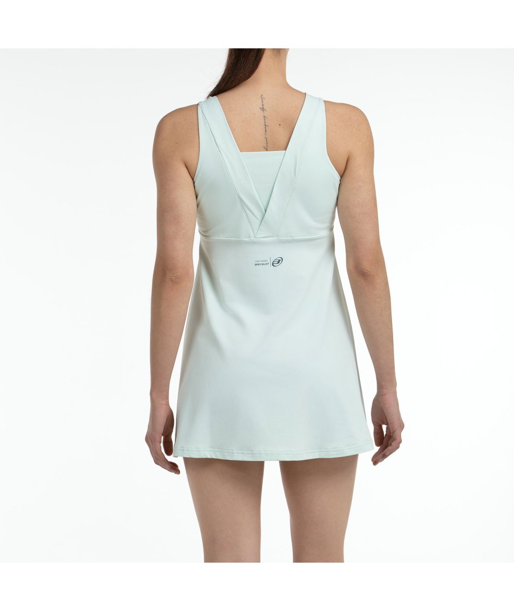 Détail Robe Bullpadel Acoco Verde Agua confort et tissu