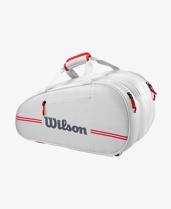 Sac Wilson Padel Team Off White vue de face