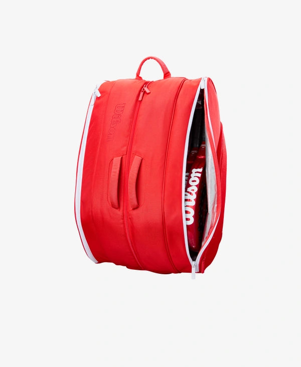 Sac Wilson Padel Tour Bag Red vue latérale
