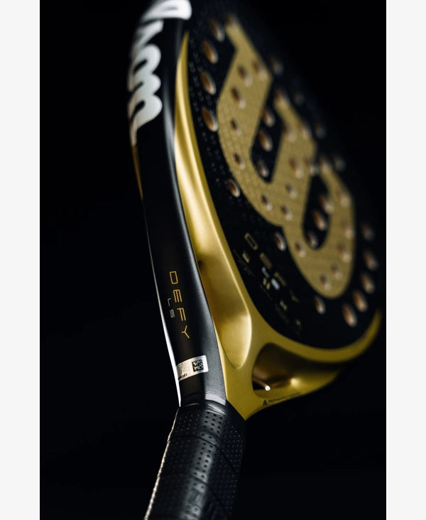 Détails de la surface de frappe Wilson Defy LS V1