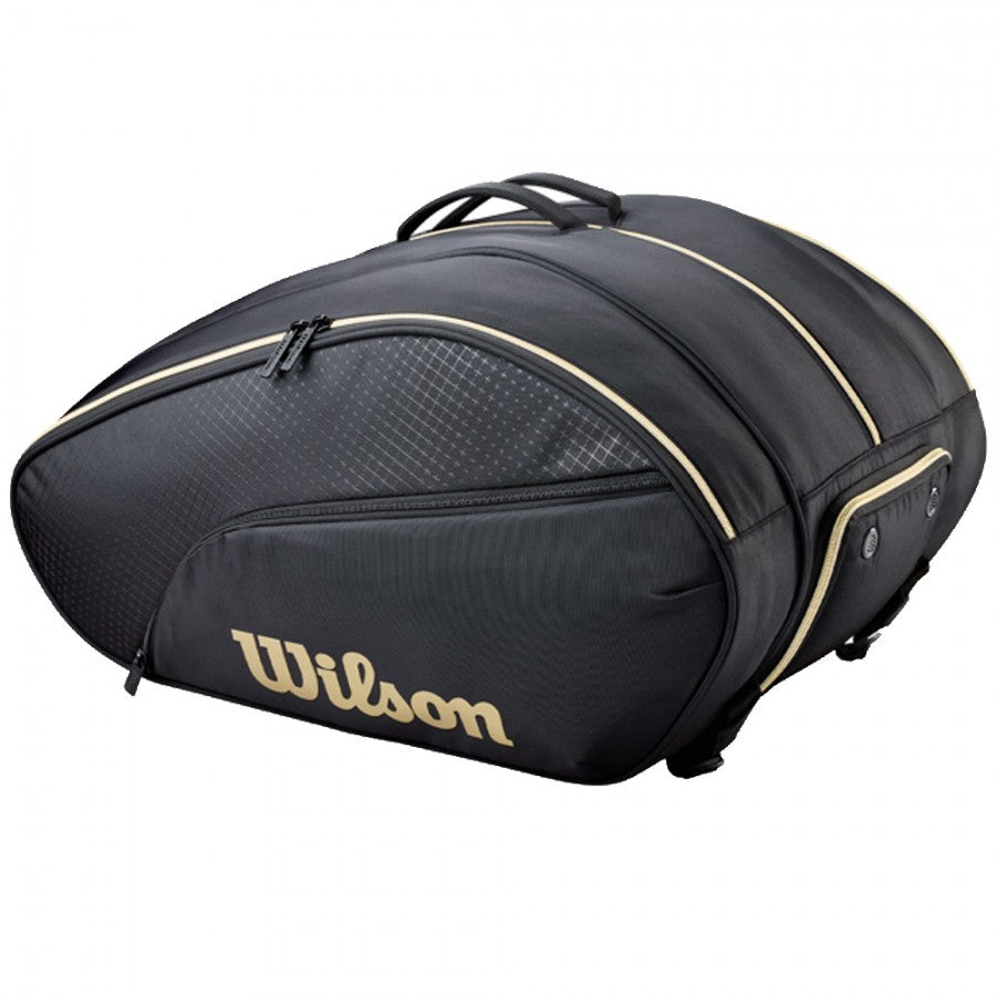 Sac de padel Wilson Defy V1 Black / Gold