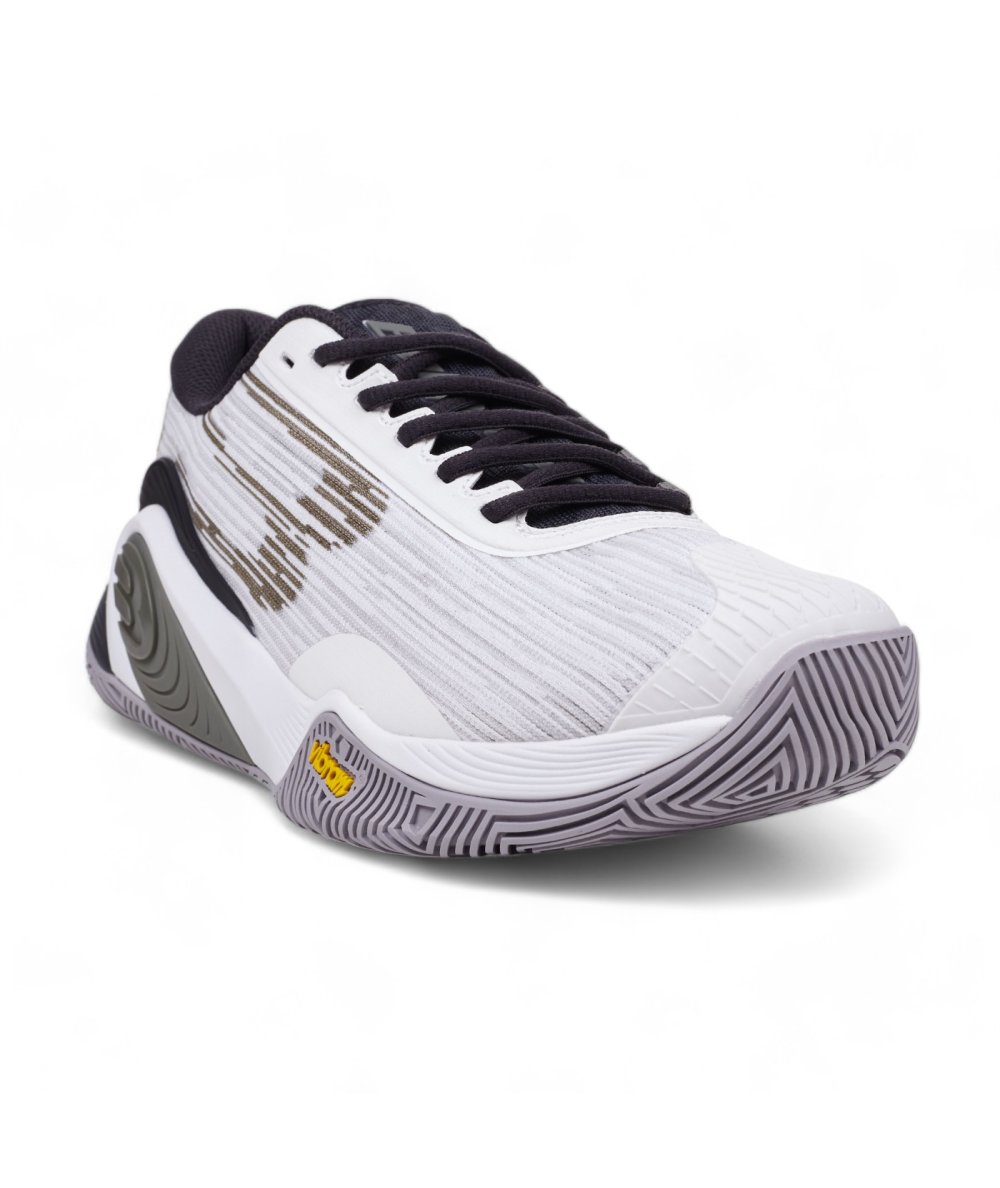 Chaussures Bullpadel Hack Vibram 25V Blanc vue arrière