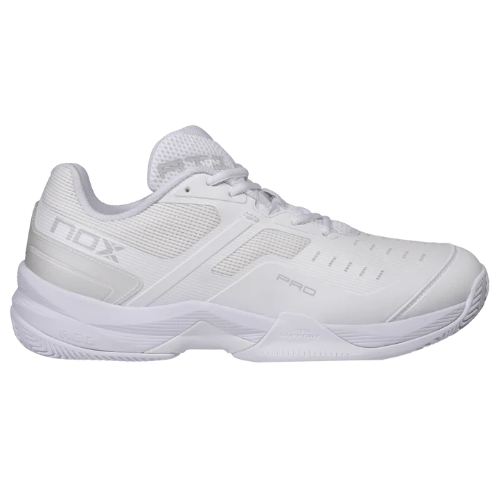 Chaussures de padel NOX AT10 Pro Blanc / Gris