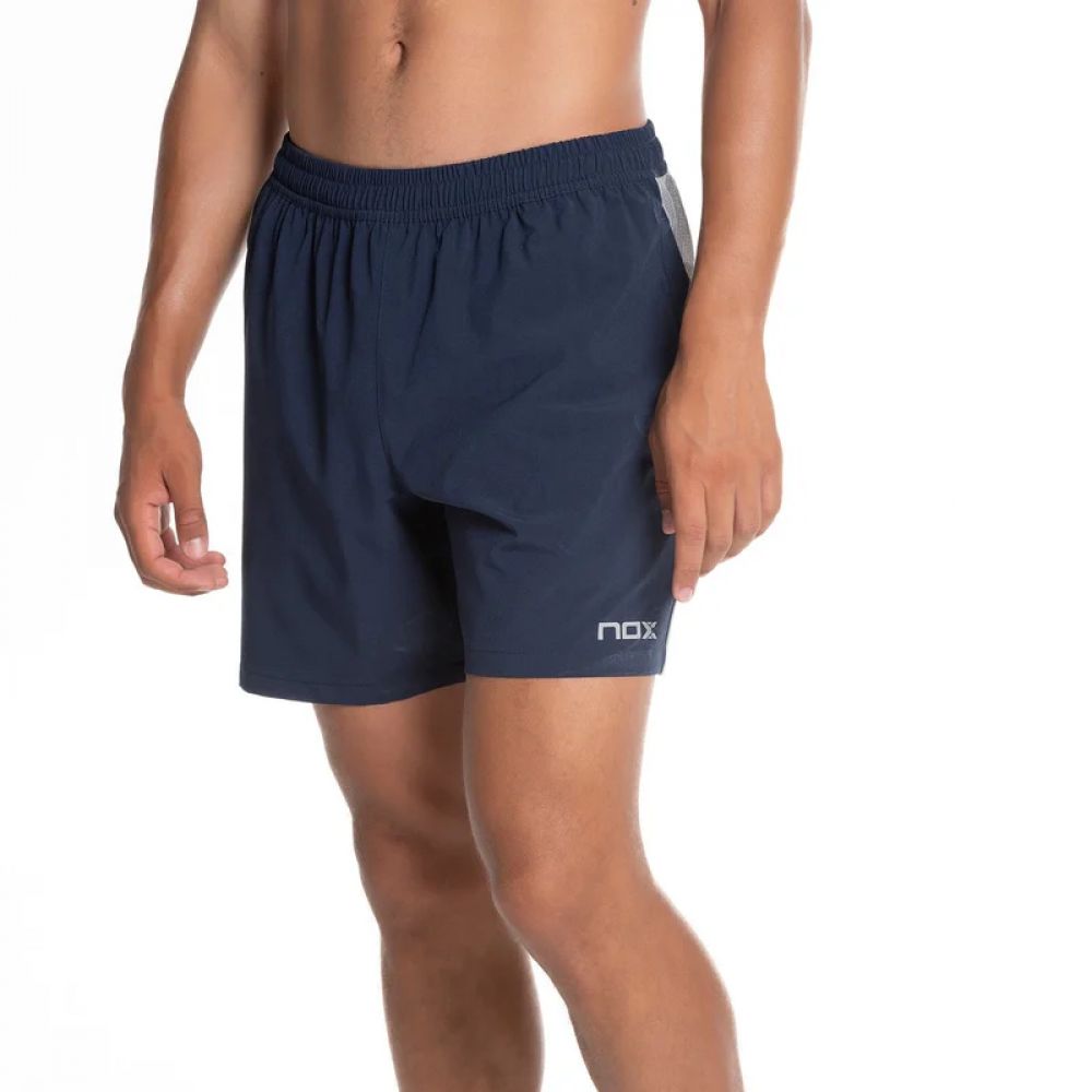 Vue arrière du Short Nox Team Bleu Marine