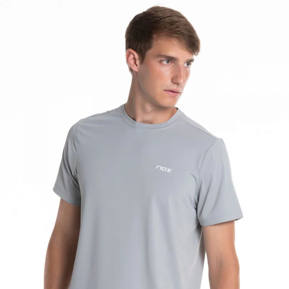 Vue arrière du Tee Shirt Nox Team Gris