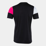 Maillot Joma Crew V Noir Rose Blanc