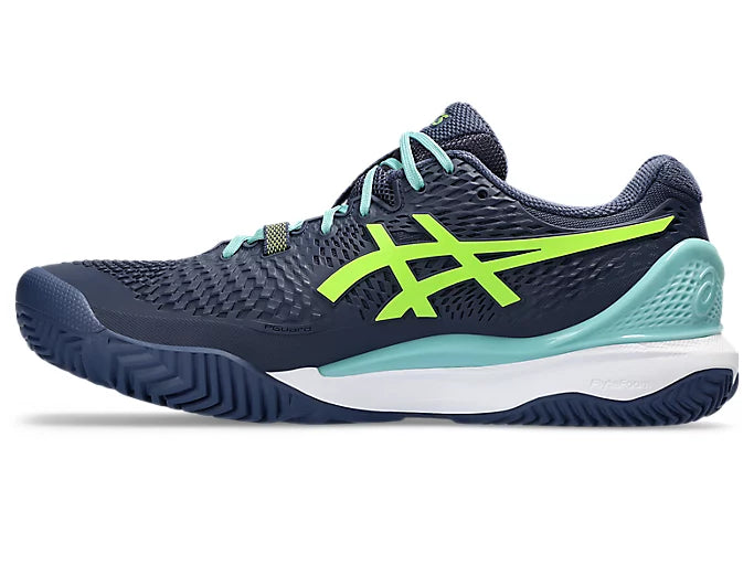 Chaussures Asics Gel Resolution 9 Padel Lime
