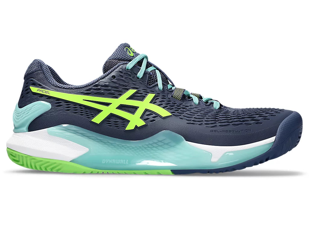 Chaussures Asics Gel Resolution 9 Padel Lime