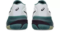 Chaussures de padel Asics Gel Resolution X Clay White / Dark Aubergine