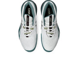 Chaussures de padel Asics Gel Resolution X Clay White / Dark Aubergine