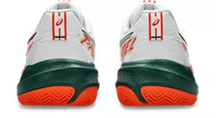 Chaussures de padel Asics Gel Challenger 15 Padel White / Energy Orange