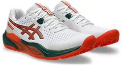 Chaussures de padel Asics Gel Challenger 15 Padel White / Energy Orange