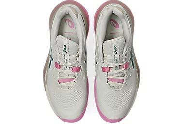 Chaussures de padel Asics Gel Resolution X Padel Soft Oat / Jewel Green