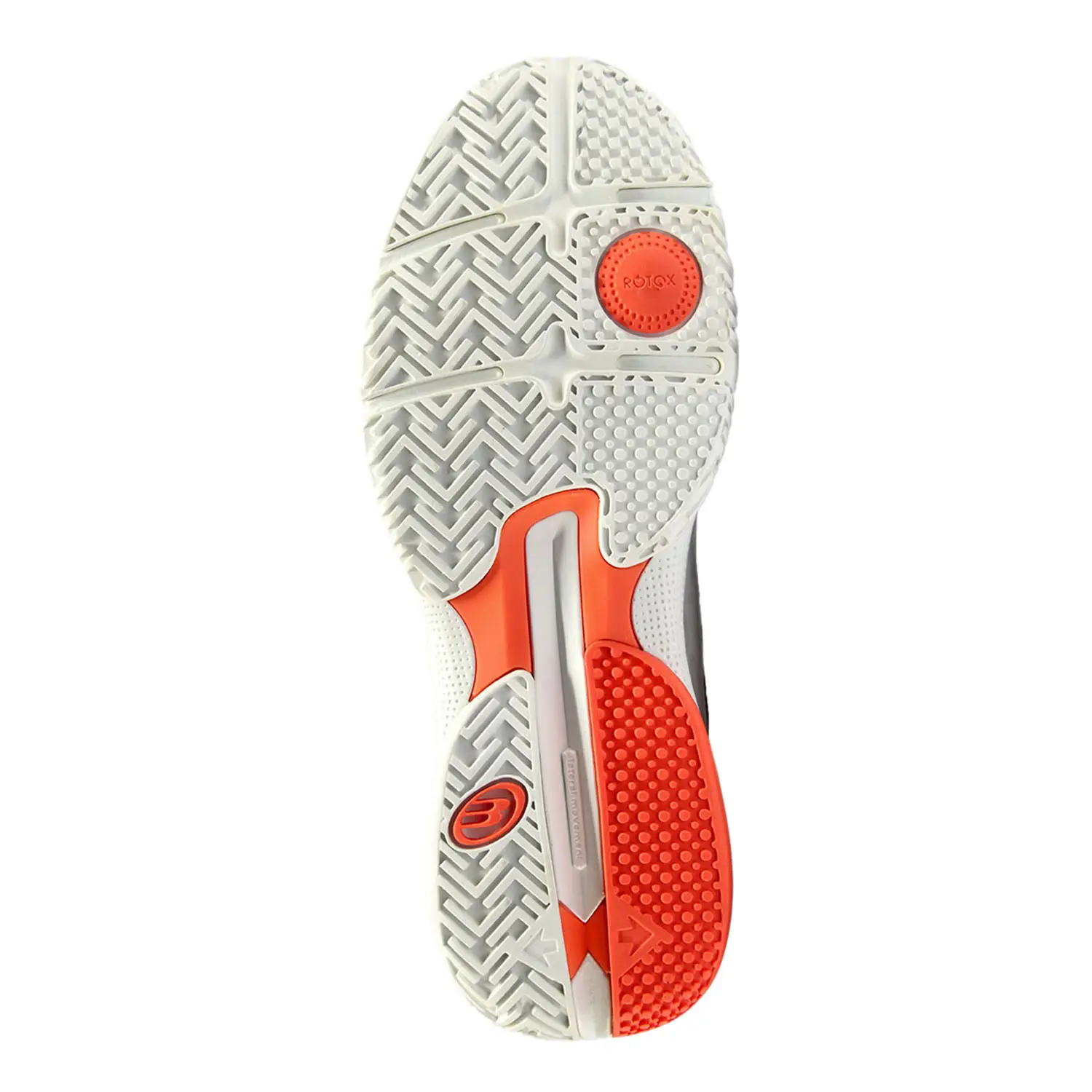 Chaussures Bullpadel Flow 24I blanches femme confort et performance