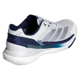 Chaussures de padel Adidas CrazyQuick Boost White Silver / Dark Blue
