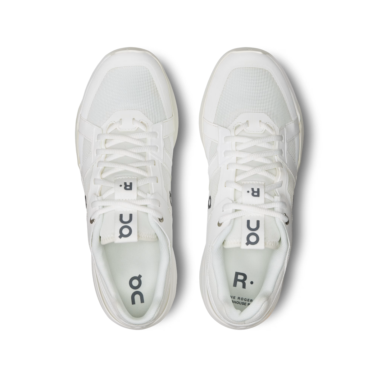 Chaussures de padel On THE ROGER Clubhouse Pro White / Ice