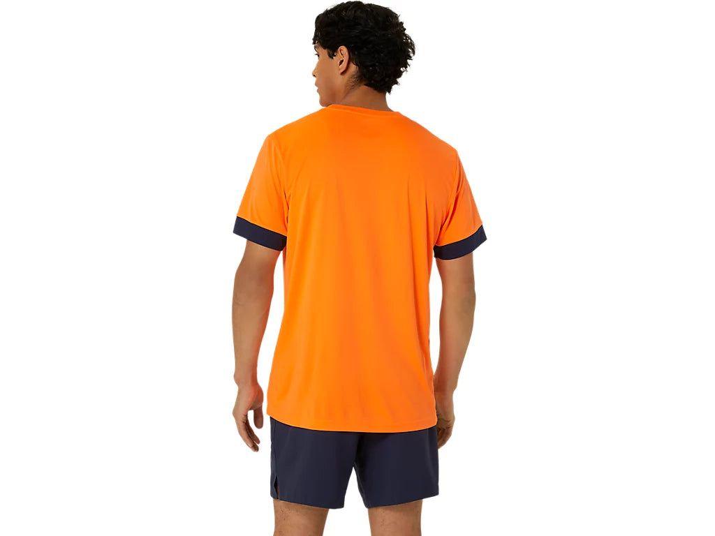 Tee Shirt Asics Court SS Top Orange