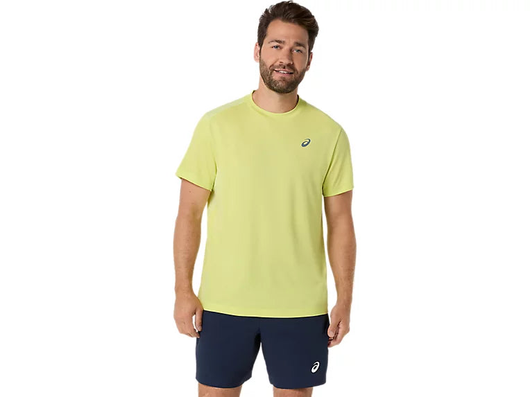 Tee Shirt de padel Asics Court SS Top Pistachio