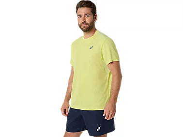 Tee Shirt de padel Asics Court SS Top Pistachio