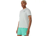 Tee Shirt de padel Asics Court SS Top Cold Moss