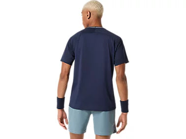 Tee Shirt de padel Asics Game SS Top Midnight