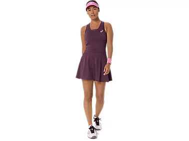 Robe de padel Asics Match Jacquard - Dark Aubergine