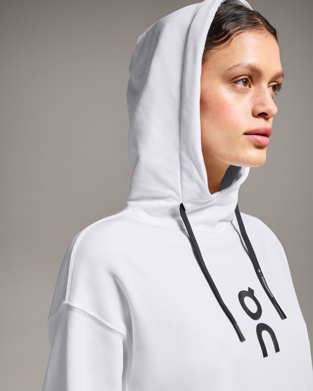 Hoodie On Club Hoodie Women White