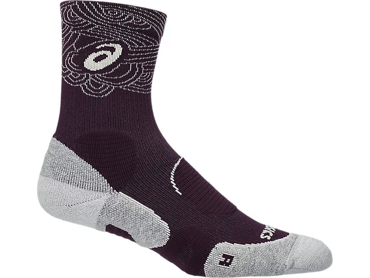 Chaussettes de padel Asics Seasonal Court+ Tennis Sock Dark Aubergine