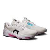Chaussures de padel On THE ROGER Pro Fire Men White Pink
