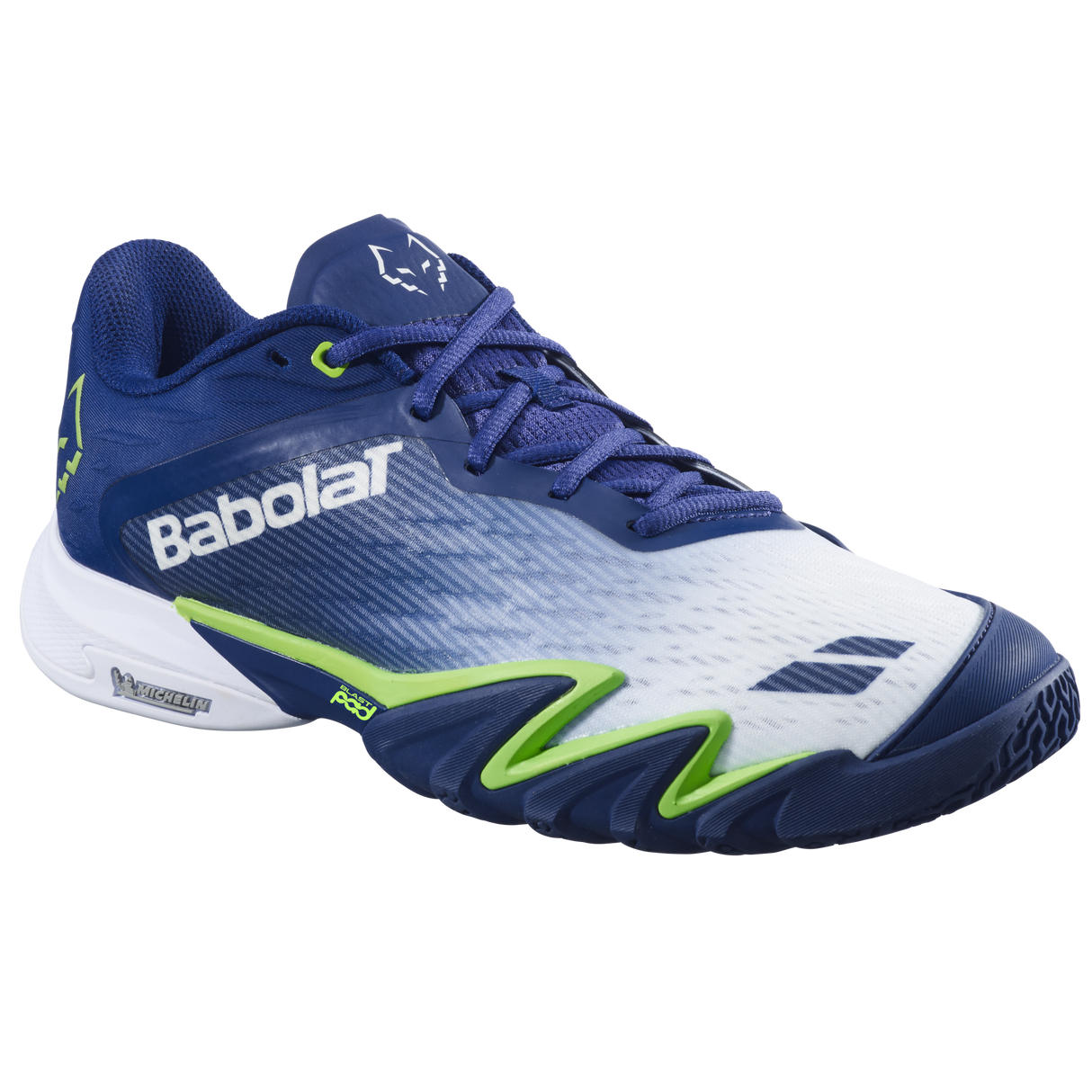 Chaussures de padel Babolat Jet Premura 3 Lebron Blue Depths / Green Flash