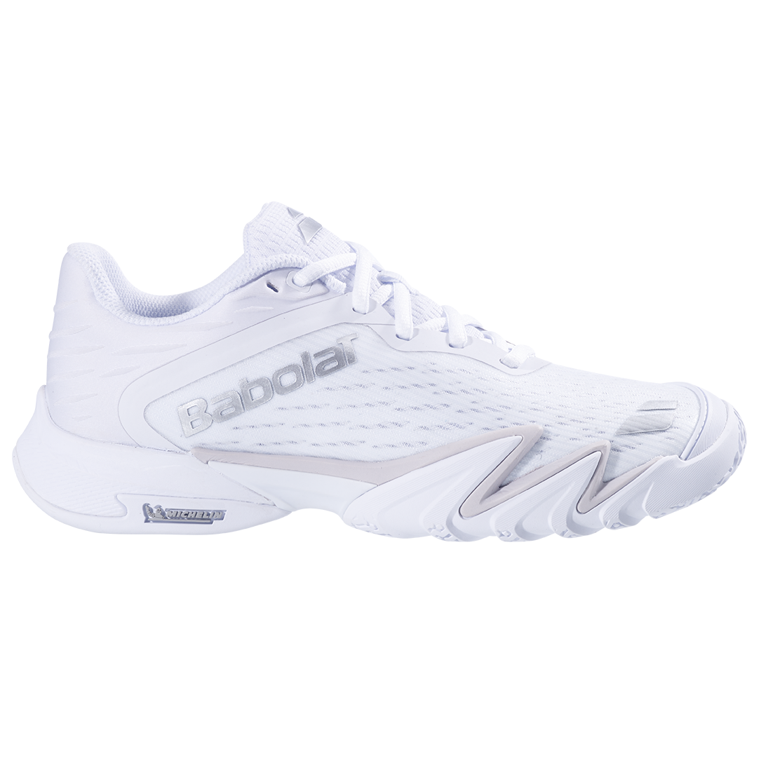 Chaussures de padel Babolat Jet Premura 3 Women White / Silver