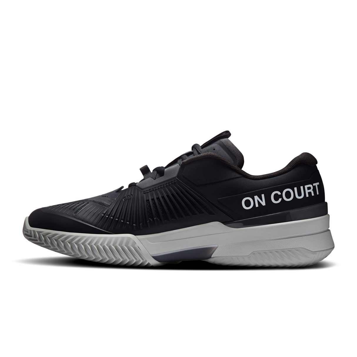 Chaussures de padel On THE ROGER Pro Fire Clay Men Black Eclipse