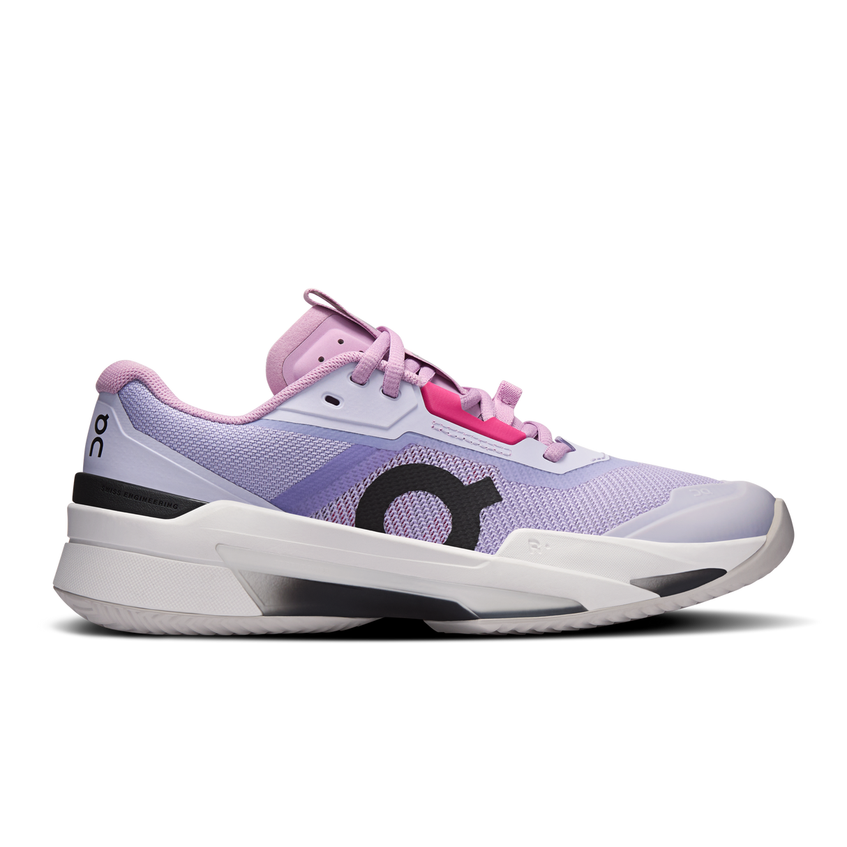 Chaussures de padel On THE ROGER Pro Fire Clay Women Bloom Black