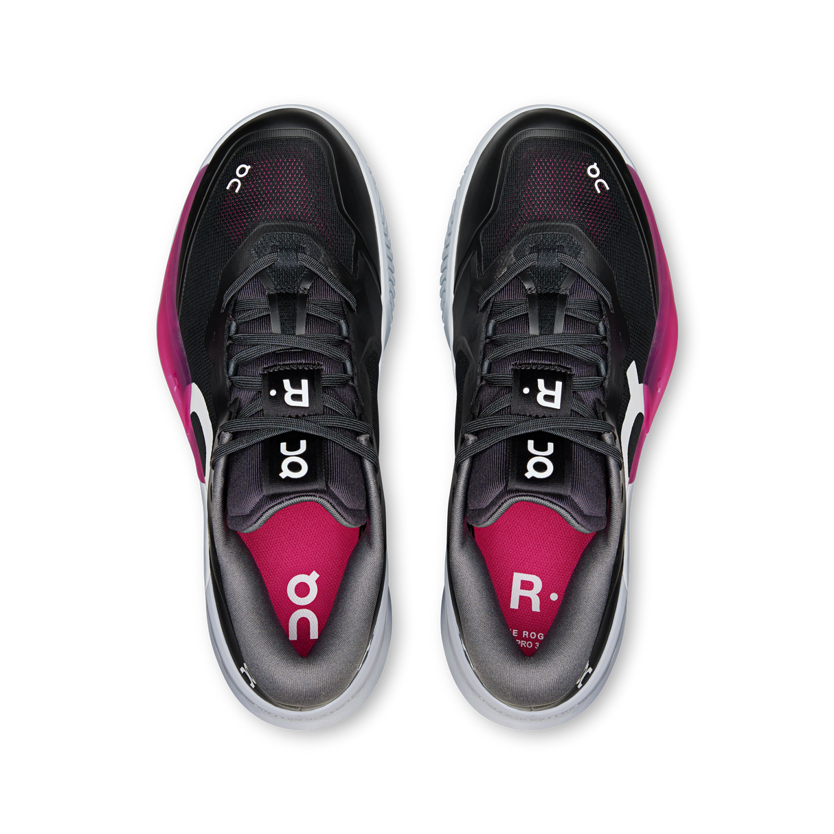 Chaussures de padel On THE ROGER Pro 3 Clay Black / Pink
