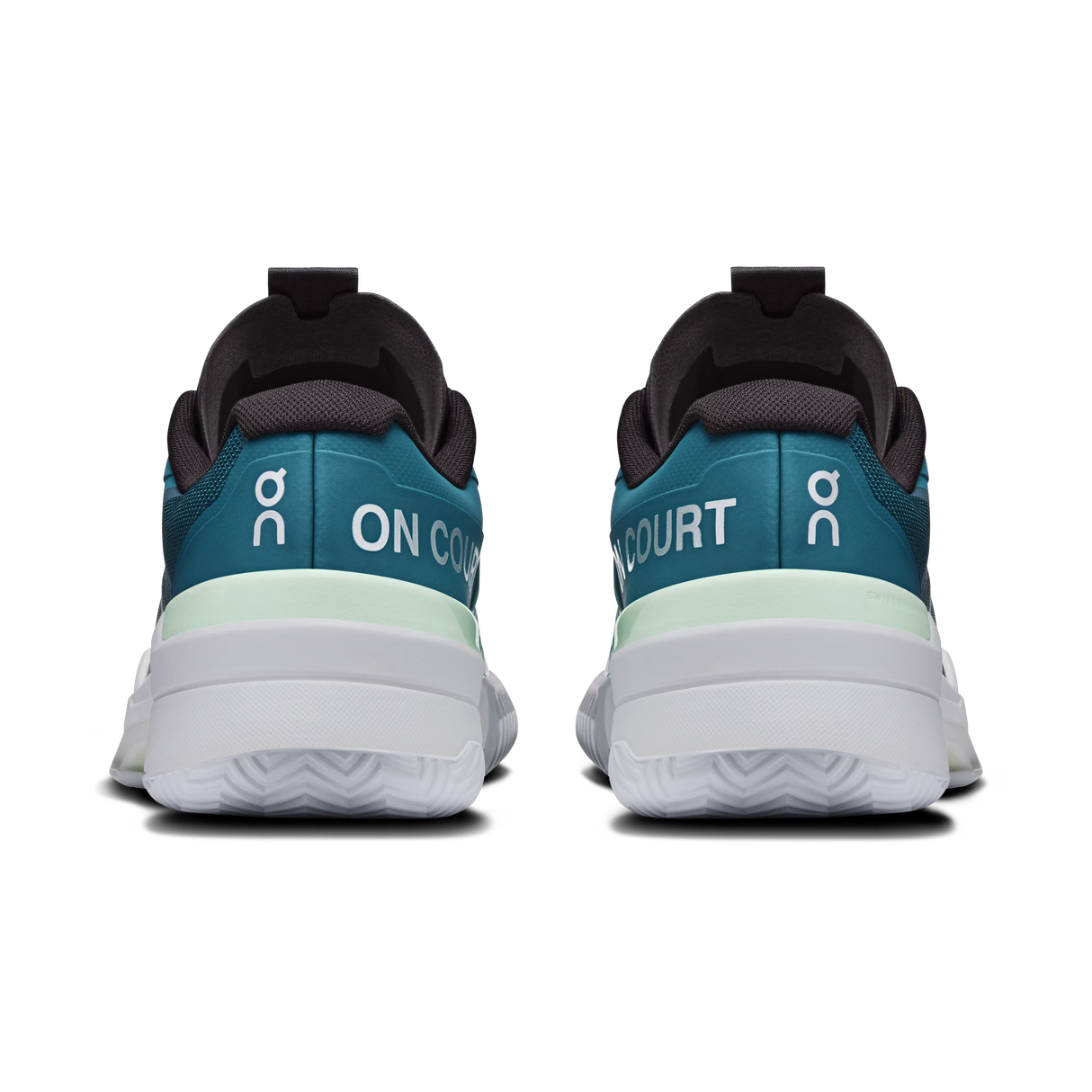 Chaussures de padel On THE ROGER Pro Fire Clay Men Storm / White