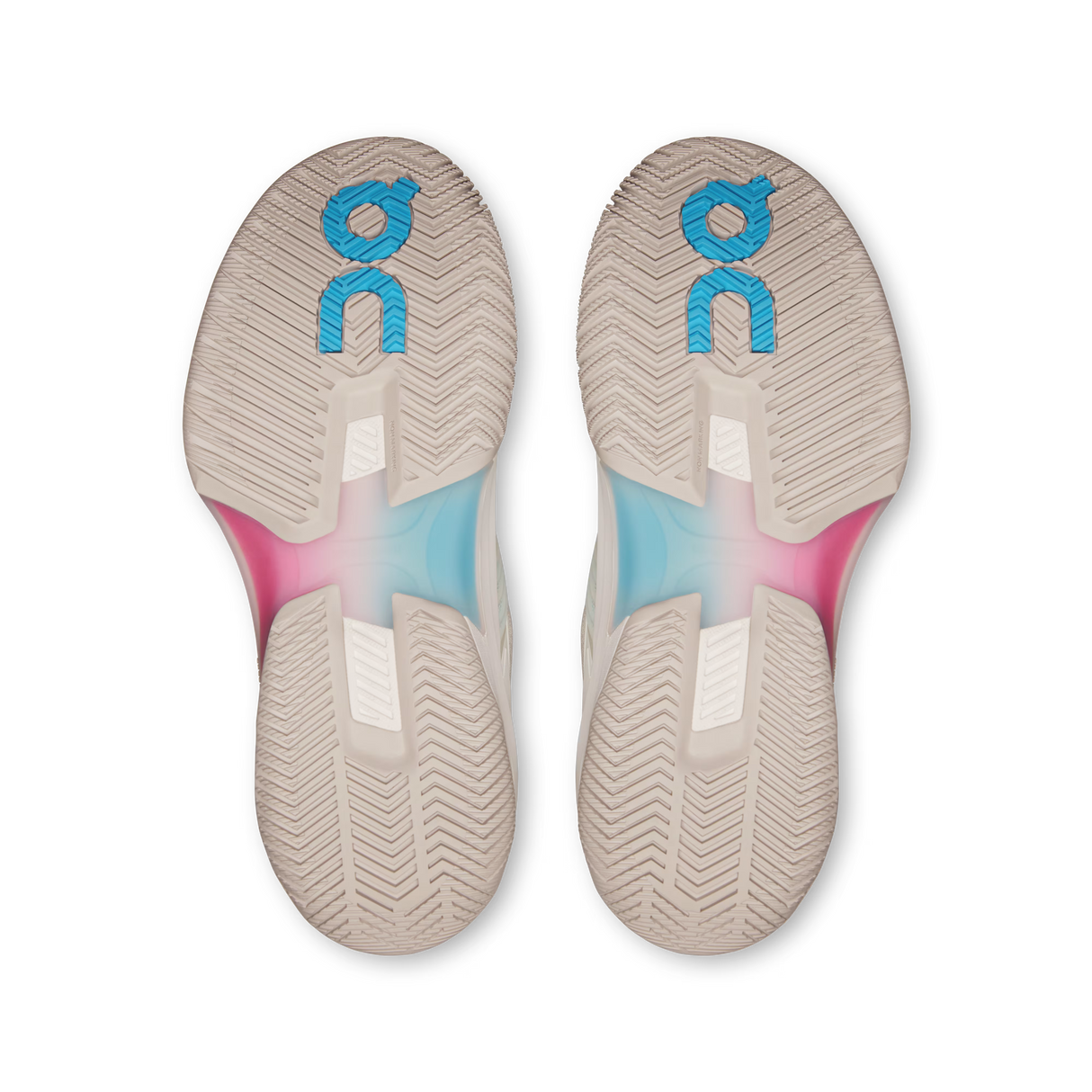 Chaussures de padel On THE ROGER Pro Fire Women White Pink